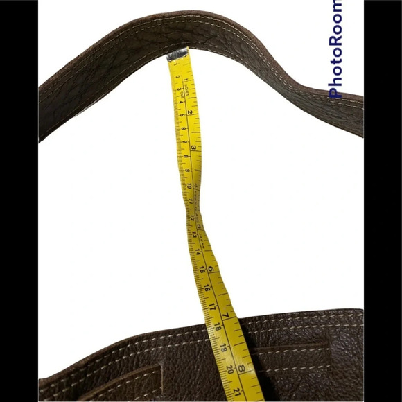 Rare Fossil Jaquard Floral Hobo Bag with Leather Detail - Picture 9 of 15